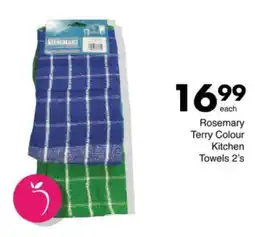 Save Rosemary Terry Colour Kitchen Towels 2's offer