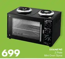 Save DIAMOND 2 Plate Mini Oven Spiral offer