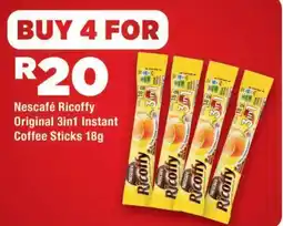 OK Express Nescafé Ricoffy Original 3in1 Instant Coffee Sticks offer