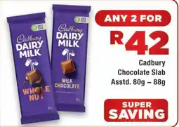OK Express Cadbury Chocolate Slab offer