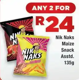 OK Express Nik Naks Maize Snack offer