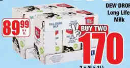 Boxer Superstores Dew drop long life milk offer