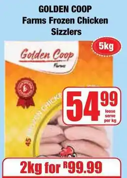 Boxer Superstores Golden Coop Farms Frozen Chicken Sizzlers offer