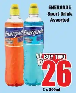 Boxer Superstores ENERGADE Sport Drink Assorted offer