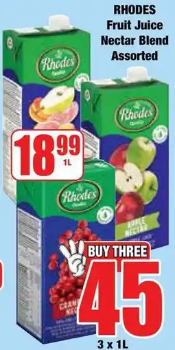 Boxer Superstores Rhodes Fruit Juice Nectar Blend Assorted offer