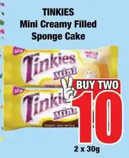 Boxer Superstores Tinkies Mini Creamy Filled Sponge Cake offer