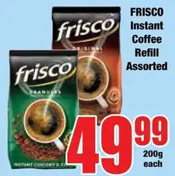 Boxer Superstores Frisco Instant Coffee Refill Assorted offer
