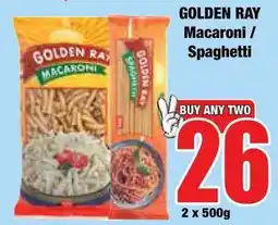 Boxer Superstores Golden Ray Macaroni / Spaghetti offer