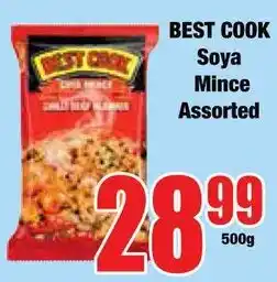 Boxer Superstores BEST COOK Soya Mince Assorted offer