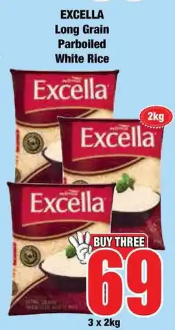 Boxer Superstores Excella Long Grain Parboiled White Rice offer