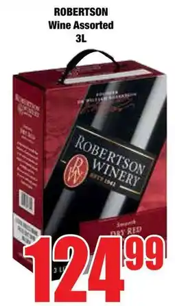 Boxer Superstores Robertson Wine Assorted offer