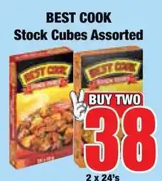 Boxer Superstores BEST COOK Stock Cubes Assorted offer