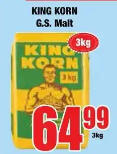 Boxer Superstores KING KORN G.S. Malt offer