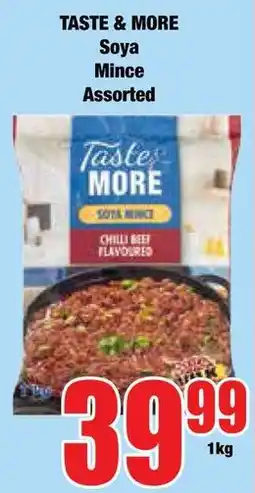 Boxer Superstores Taste & More Soya Mince Assorted offer