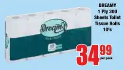 Boxer Superstores Dreamy Toilet Tissue Rolls offer