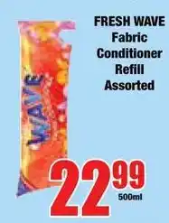 Boxer Superstores FRESH WAVE Fabric Conditioner Refill Assorted offer
