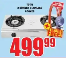 Boxer TOTAI 2 BURNER STAINLESS COOKER offer