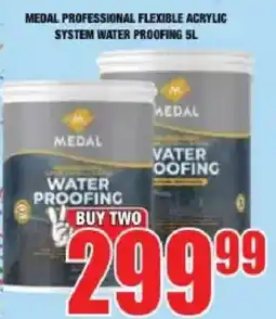 Boxer MEDAL PROFESSIONAL FLEXIBLE ACRYLIC SYSTEM WATER PROOFING offer