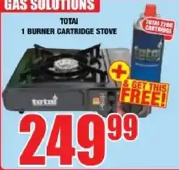 Boxer TOTAL 1 BURNER CARTRIDGE STOVE offer