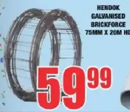 Boxer HENDOK GALVANISED BRICKFORCE offer