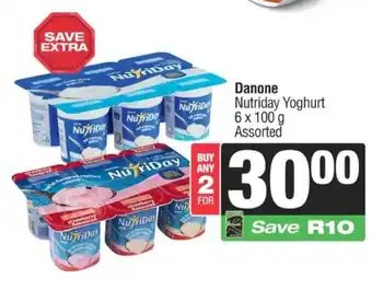 Danone Nutriday Yoghurt Assorted