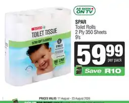 KwikSpar SPAR Toilet Tissue offer