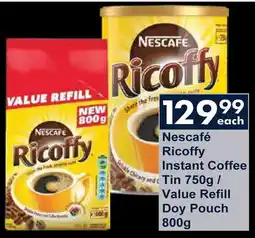 President Hyper Nescafe Ricoffy Instant Coffee offer