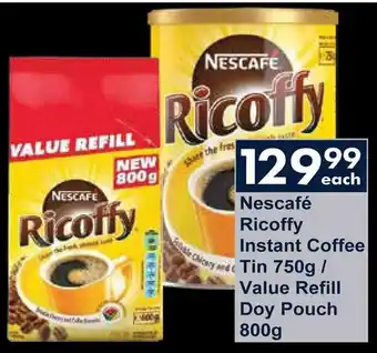 President Hyper Nescafe Ricoffy Instant Coffee offer