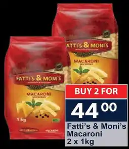 President Hyper Fatti's & Moni's Macaroni offer