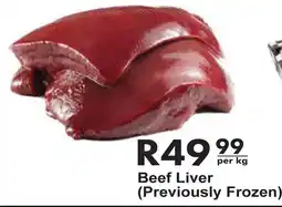 President Hyper Beef Liver offer