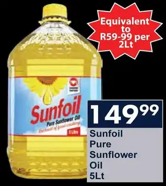 Sunfoil Pure Sunflower Oil