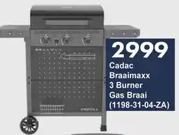 President Hyper Cadac Braaimaxx 3 Burner Gas Braai offer
