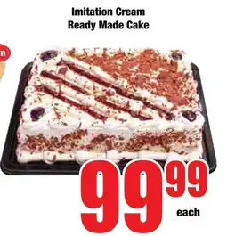 Boxer Superstores Imitation Cream Ready Made Cake offer