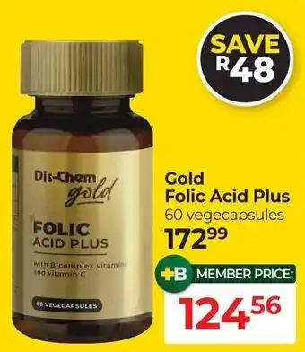 Dis-Chem gold Folic Acid Plus
