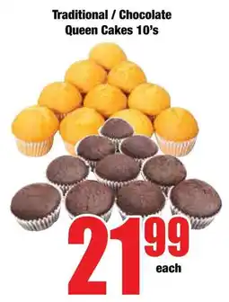 Boxer Superstores Traditional / Chocolate Queen Cakes 10's offer