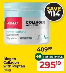 Dis-Chem Biogen Collagen with Peptan offer