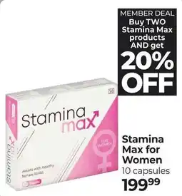 Dis-Chem Stamina Max for Women offer