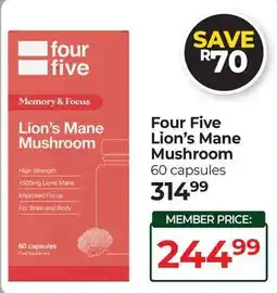 Dis-Chem Four Five Lion's Mane Mushroom offer