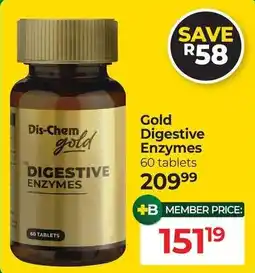 Dis-Chem Dis-Chem gold Digestive Enzymes offer