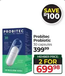 Dis-Chem Probitec Probiotic offer