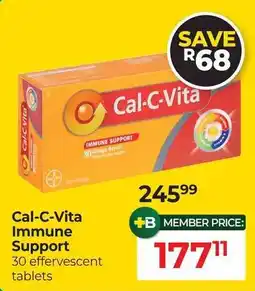 Dis-Chem Cal-C-Vita Immune Support offer