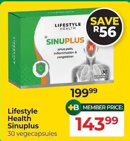 Dis-Chem Lifestyle Health Sinuplus offer
