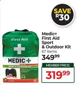 Dis-Chem Medic+ First Aid Sport & Outdoor Kit offer