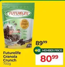 Dis-Chem Futurelife Granola Crunch offer