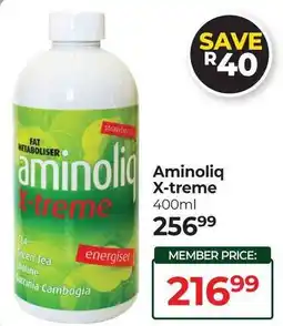 Dis-Chem Aminoliq X-treme offer