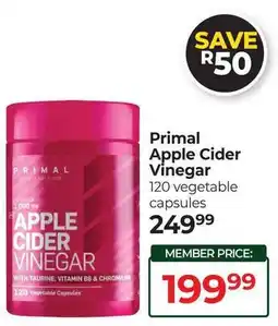 Dis-Chem Primal Apple Cider Vinegar offer