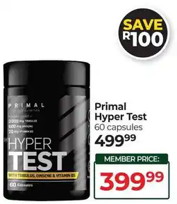 Dis-Chem Primal Hyper Test offer