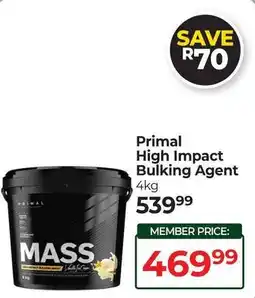 Dis-Chem Primal High Impact Bulking Agent offer