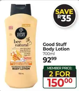 Dis-Chem Good Stuff Body Lotion offer