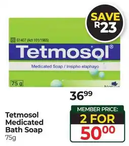 Dis-Chem Tetmosol Medicated Bath Soap offer